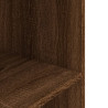 akvariebord 75x36x72,5 cm konstrueret træ brun egetræsfarve
