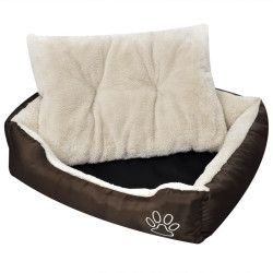 varm hundeseng med pude S