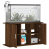 akvariebord 101x41x58 cm konstrueret træ brun egetræsfarve