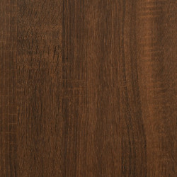 akvariebord 101x41x58 cm konstrueret træ brun egetræsfarve