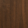 akvariebord 101x41x58 cm konstrueret træ brun egetræsfarve