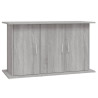 akvariebord 101x41x58 cm konstrueret træ grå sonoma-eg