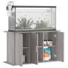 akvariebord 101x41x58 cm konstrueret træ grå sonoma-eg