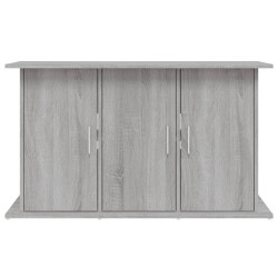 akvariebord 101x41x58 cm konstrueret træ grå sonoma-eg