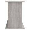 akvariebord 101x41x58 cm konstrueret træ grå sonoma-eg
