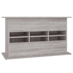 akvariebord 101x41x58 cm konstrueret træ grå sonoma-eg