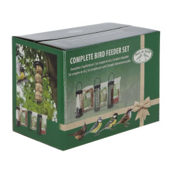 Esschert Design komplet fuglefodersæt str. S 3 stk.