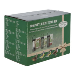 Esschert Design komplet fuglefodersæt str. S 3 stk.
