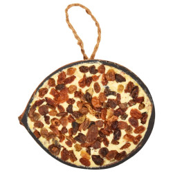 fuglefoder 10 stk. fyldte halve kokosnødder 290 g