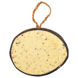 fuglefoder 10 stk. fyldte halve kokosnødder 290 g