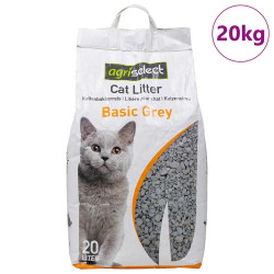 kattegrus med babypudderduft bentonit 20L