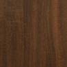 akvariebord 81x36x73 cm konstrueret træ brun egetræsfarve