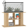 akvariebord 100x40x60 cm konstrueret træ sonoma-eg