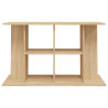 akvariebord 100x40x60 cm konstrueret træ sonoma-eg