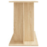 akvariebord 100x40x60 cm konstrueret træ sonoma-eg