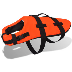redningsvest til hund M orange