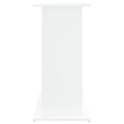 akvariebord 81x36x73 cm konstrueret træ hvid