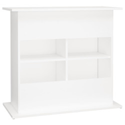 akvariebord 81x36x73 cm konstrueret træ hvid