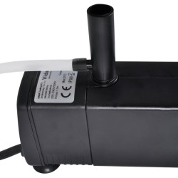 Filterpumpe til akvarium aktivt kul 600 l/t