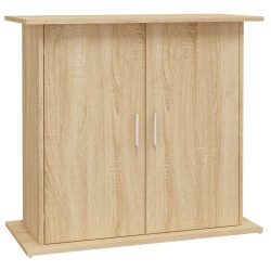akvariebord 81x36x73 cm konstrueret træ sonoma-eg