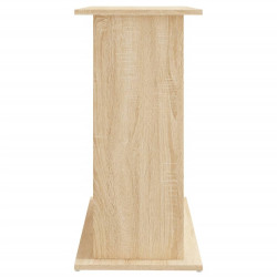 akvariebord 81x36x73 cm konstrueret træ sonoma-eg