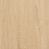 akvariebord 81x36x73 cm konstrueret træ sonoma-eg