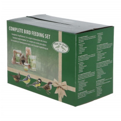 Esschert Design komplet fuglefodersæt str. L