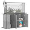 akvariebord 101x41x58 cm konstrueret træ betongrå