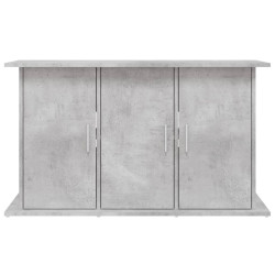 akvariebord 101x41x58 cm konstrueret træ betongrå