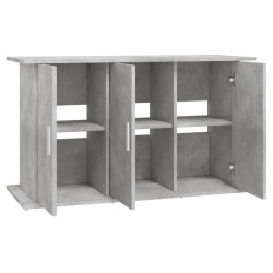 akvariebord 101x41x58 cm konstrueret træ betongrå