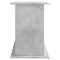 akvariebord 101x41x58 cm konstrueret træ betongrå
