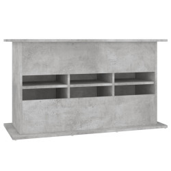 akvariebord 101x41x58 cm konstrueret træ betongrå